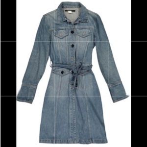 Marc Jacobs Denim Trench Jacket XS